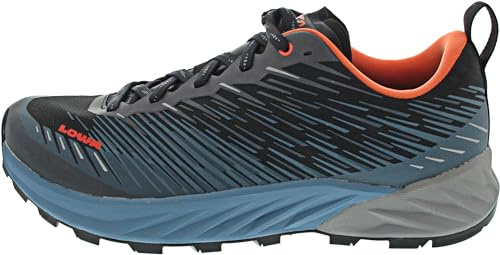 LOWA Halbschuh AMPLUX stahlblau/flame, 45