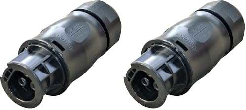 Betteri BC01 Netzanschluss Buchse Netzstecker AC 3-polig IP67 (Packung mit 2)