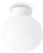 Ideal Lux COTTON Globe Deckenleuchte Weiß 13cm