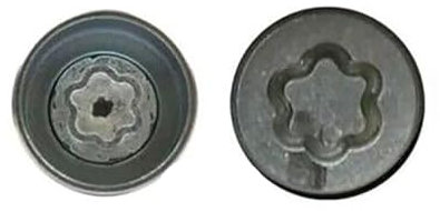 M&S Security Master Anti Theft Car Locking Wheel Nut Bolt Key Compatible with Land Rover Range Rover M