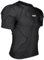 TIAXU TIAXU Gepolstertes Herren-Shirt, Fußball-Brustschutz, Herz-Brustschutz, Brustschutz, Kompressionsshirt mit Schulter- und Rückenripppolstern für Erwachsene, Fußball, Basketball, Baseball,