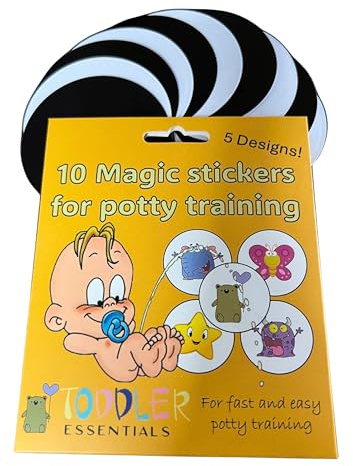 Toddler Essentials Potty Training Magic Stickers (Set of 10)