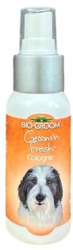 Bio-Groom - Perfume para perros Groom 'n Fresh Cologne - Perfume de lujo para perros y cachorros - Con los mejores aceites perfumados - Ideal para entre baños - 59 ml