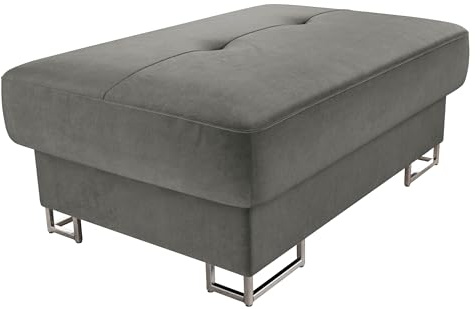 Mirjan24 Polsterhocker Cotere, Hocker, Sofahocker, Moderner Sitzhocker, Sitzbank, Pouf, Fußbank, Farbauswahl (Manila 16)