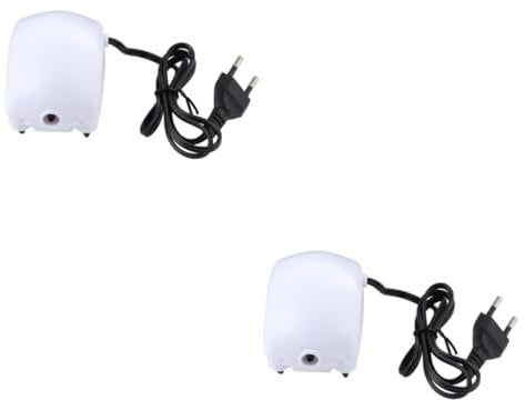 MILISTEN 2 Stück Sauerstoffpumpe Luftpumpe Belüfterpumpe Für Aquarien Fischtank Belüfter Luftbelüfterpumpe Fischtank Sauerstoffbelüfterpumpe Belüfterpumpe Für Fischtank