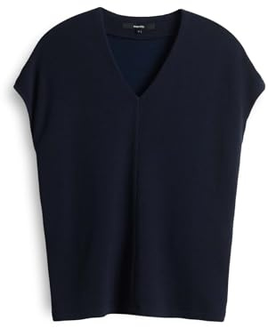 someday Damen Kurzarmshirt | Kalani Regular Shirt aus Ottoman Jersey Ocean, 40