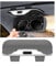 Sun Glasses Holder for Car Sun Visor Universal Sun Visor Glasses Clip Flocking Lining Car Visor Sunglasses Organizer Box with Ticket Card Clip (Grey)