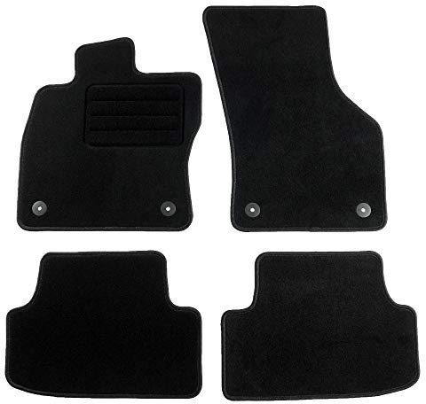 TEXER Textil Fußmatten Passend für Skoda Octavia III Bj. 2012- Basic