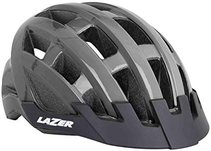 Lazer Compact Helmet, Titanium, Uni-Adult