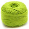 - STRICKDIRWAS - Häkelgarn aus 100% Baumwolle Baumwollgarn Baumwollfaden zum Sticken, Häkeln, Schmuck, Basteln… (grün-1er)