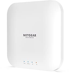 NETGEAR Wireless Access Point (WAX214)| WiFi 6 Dual-Band AX1800 Speed | 1 x 1G Ethernet PoE Port| WPA3 Security | Create Up to 4 Separate Wireless Networks |Ceiling and Wall Mount