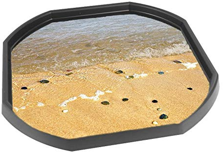 Sea Shore Vinyl Tuff Tray Insert - 86 x 86 cm - Ideal for Large Tuff Spot Tuff Tray - Tuff Tray NOT Included