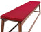 Zoomile Bankkissen, 2-, 3-, 4-Sitzer, 100 cm/150 cm/180 cm/200 cm, Holzmöbel, Bankkissen, Sofa, Sitzkissen für drinnen und draußen, Garten, Schaukel, Terrassenmöbel (Rot, 30 x 180 cm)