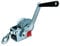 QMCAHCE 800lbs Heavy Duty Hand Winch Boat Trailer Winch Strap, (with 8m Steel Wire Rope), Crank Traction Winch, Hardened Steel 2 Speed Hand Winch, Two Way Ratchet Hand Winch for Trailer ATV UTV Boats