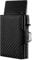 KIDMAN Icarus I Echtleder Slim Wallet mit Alucase und Münzfach I großes Scheinfach I Kleines Portemonnaie für Herren mit RFID I Mini Geldbörse für Männer I Kartenetui für bis zu 8 Karten I Carbon