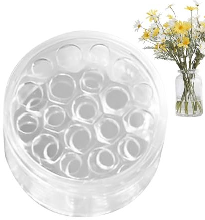 Ranley Stem Holder, Hanataba Blumenhalter Für Vasen, DIY Blumenstrauß Stielhalter Klarer Spiralförmiger Blumenstielständer | Blumenkunst-Accessoire Geschenk Für Gesteck Liebhaber