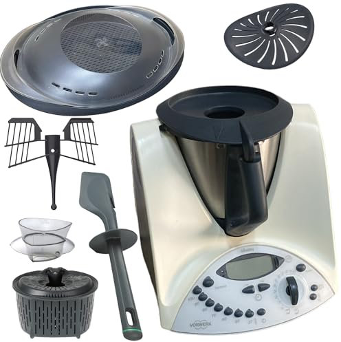 Generico Vorwerk Bimby TM31 Con Accessori Varoma Spatola Farfalla (Ricondizionato)