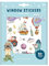 Little Dutch 125575 Fensteraufkleber/Sticker - Jim & Friends
