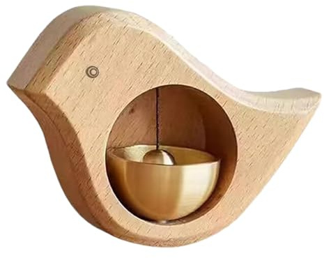 Magnetisches Vogel-Türklingel, -Windspiel, japanischer Stil, Dopamin-Türklingel, Vogelform, Hausgarten, Willkommens-Warnspiel, leicht, einzigartige Glocke für Tür, Wand, Kleiderschrank, Dekoration