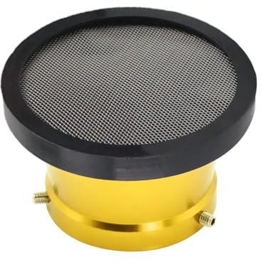 Filtro Aria Per Moto 38mm 42mm Carburatore Filtro Aria Tazza Velocity Stack Corno Tazza Netto Moto Mope Carb Parte Per PHBH Per PHBL Filtro Aria Moto(38mm yellow)