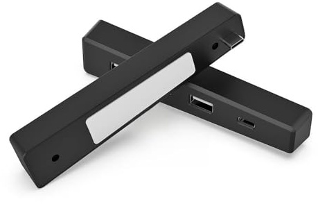 DOBE - Hub USB para PS5 Slim USB Extensor de puerto USB de expansión de alta velocidad compatible con Playstation 5 Slim adaptador con 3 USB 2.0 + 1 puerto tipo C
