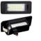PEXORT 2 PCS License Plate Light LIGHT Number Plate Holder Lamp, for Audi, A1 A4 B8 A5 S5 A6 S6 A7 Q5 TT TTS 2D, for VW, for Golf, for Jetta Number Plate Light