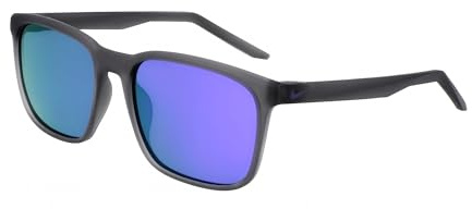 NIKE NIKE RAVE P FD1849 066 MATTE SMOKE GREY /POLAR PURPLE 57/18/140 UNISEX Sunglasses