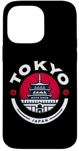 iPhone 14 Pro Max Tokyo Japan Japanesse Senso-ji Temple Souvenir Asia Visitor Case