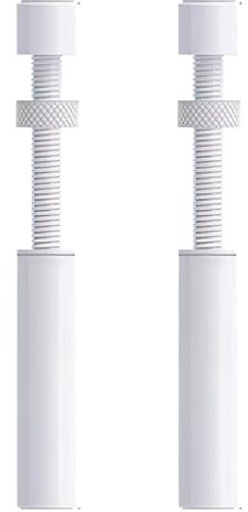 Thoquene 2 Stück Grafikkarten Halter Halterung Weiß Höhenverstellbare , Gpu Stütze Holder Sag Bracket mit Magnet(74mm-120mm)