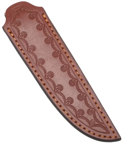 GORGECRAFT Scheide Aus Rindsleder Feste Klinge Gerade Lederscheide Beutel Dolchhalter Für Die Rechte Hand Gürtelhalter Retro Mittelalterliche Horizontale Scheide Für Gürtel Halloween Weihnachten Cospl