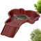 Piscine Tortue Terrestre Mangeoire, Plat d'eau Bassin pour Tortue de Piscine avec Rampe, Bol d'eau pour Reptiles avec Échelle, Bassin de Douche pour Terrasse (A)