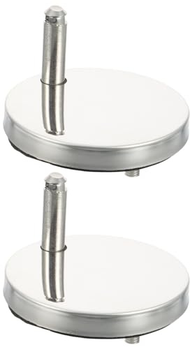 KOMBIUDA 2 pezzi Fissaggi Viti per Sedile Wc in Ferro e Plastica Cerniere Rapide e Resistenti per Copriwater da Facili da Installare e Stabili per Tutti i Modelli Standard