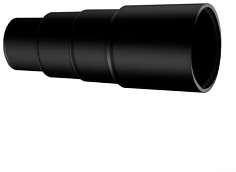 Adapter für Nass-/Trockensauger 32 mm 35 mm 38 mm Schlauchverbinder Werkzeug für NT 361 Eco kompatibel mit Modellen schwarz