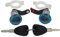 ProPlip KIT Serrure 2 Barillets Compatible avec Master MK Mégane Clio Opel Movano Nissan Interstar 7701470944 7701470945 7701470952 + 2 Clés