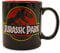 Silver Buffalo Jurassic Park Logo Jumbo Taza de café de cerámica, 20 onzas