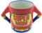 Hebgen Trading Becher Super Mom aus Steingut 500ml Kaffeebecher Tasse Keramik Muttertag NEU