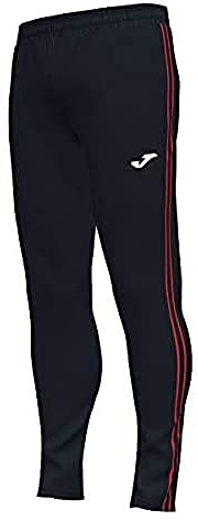 Joma Classic Pantalon Long pour Homme, Homme, 101654.106, Noir - Rouge, 6XS