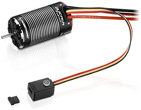 HOBBYWING Combo Moteur/Variateur Fusion 1800kV Scale Crawler - 30120401 Axe 3,175mm