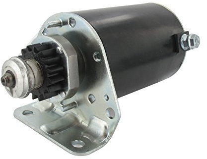 GREENSTAR - Avviatore elettrico - Pignone a 16 denti - Induit 98 mm - Per modelli monocilindrici in alluminio BRIGGS & STRATTON - Parte originale 390838, 391177, 392749, 394805, 494325, 497595,