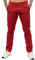 989Zé ENZO Mens Skinny Slim Fit Chinos Stretch Trousers Pants EZ348 RED 38 Short