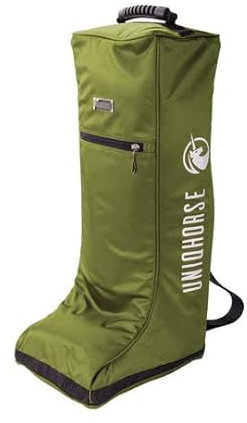 UNIQHORSE Stiefeltasche Olive - Tasche für Reitstiefel - Für Reiter entwickelt