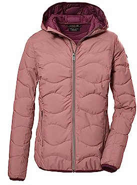 G.I.G.A. DX Damen Steppjacke mit Kapuze/Funktionsjacke ist wasserabweisend GW 21 WMN QLTD JCKT, rouge, 34, 39845-000