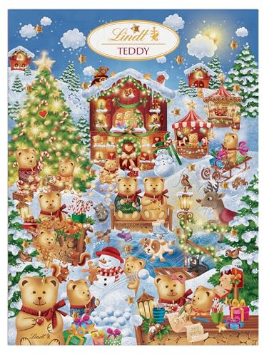 Lindt TEDDY Winter Wonderland Advent Calendar 170g