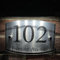 House Numbers Plaques With Solar Light Door Number Plaques For Wall House Number Plates For Outside Door Signs Curve Shape Personalised Front Door Numbers