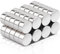 40 Stück Kleine Magnete Stark, 6x3mm Mini Magnete Rund Neodym Magnete Stark, Kleine Magneten Kühlschrank Magnete für Magnettafel, Whiteboard, Basteln, Karte