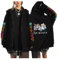 My Hero Academia Zip Up Hoodies Anime Cartoon Bedruckte Hosen Damen Jacken College Style Langarm Persönlichkeit Pullover Jugend Oberbekleidung Lose Streetwear (Color 06,L)