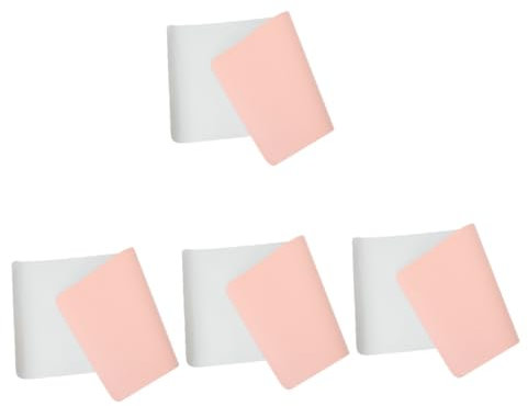 Beaupretty 4pcs Elegant Nail Desk Mat Straps Manicure Pad Desk Pad Mousepad Desktop Protector Nail Art Hand Cushion