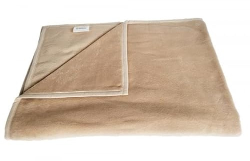 Ibena Allergiker Kuscheldecke Kochfest 140x200 cm, beige