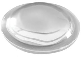 Lentille convexe LED en verre optique 30/44/54/66 mm Lentilles convexes pour projecteurs LED, lampes de voiture, lampes de poche et lampes de projection