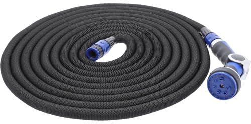 BERGER Gartenschlauch Toja 22,5 m | Flexibler Bewässerungsschlauch | Robust, leicht & platzsparend | flexiSchlauch Wasserschlauch für Garten Balkon Camping | Inkl. universellem Anschluss